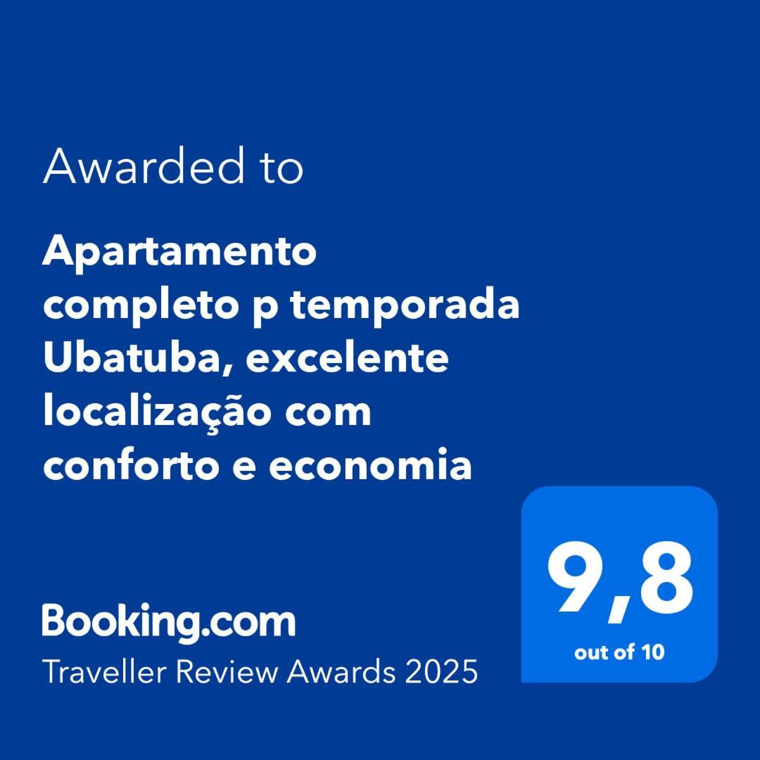 Apartamento Completo P Temporada Ubatuba, Excelente Localizacao Com Conforto E Economia Exterior photo